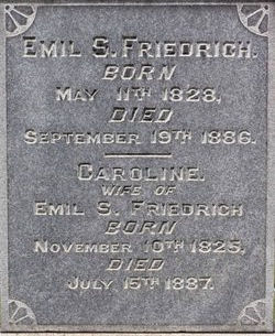 Emil Friedrich grave